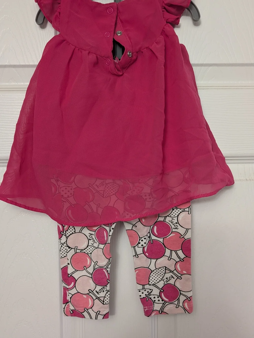 Juicy Couture Hot Pink Infant Bodysuit
